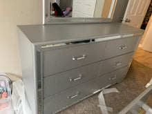 Load image into Gallery viewer, Aveline  Collection L.E.D/Mirrored 4 Piece Bedroom Set