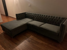Load image into Gallery viewer, Sullivan Velvet Storage Sectional