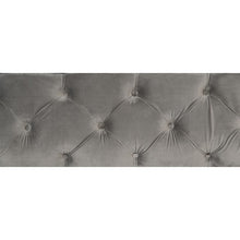 Load image into Gallery viewer, Rachelle Queen Tufted Velvet Sleigh Bed