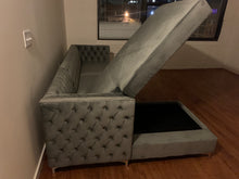 Load image into Gallery viewer, Sullivan Velvet Storage Sectional
