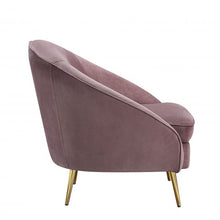 Load image into Gallery viewer, Abey Pink Velvet 90 Inch Sofa