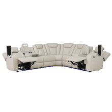 Load image into Gallery viewer, Grayish White Transformer Sectional ,
