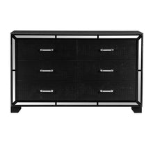 Load image into Gallery viewer, Aveline Black Mirror and Dresser
