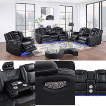 Load image into Gallery viewer, Transformer Black Sectional
