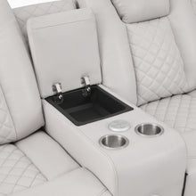 Load image into Gallery viewer, Sofa and Loveseat Transformer Power Recliners , LED Lights.Bluetooth Speakers, Reading Lights
