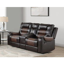 Load image into Gallery viewer, Reclining Sofa and Loveseat with Charging Station j
