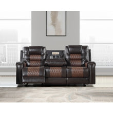 Load image into Gallery viewer, Reclining Sofa and Loveseat with Charging Station j
