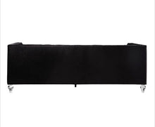 Load image into Gallery viewer, Heiberoll Tufted Black Sofa
