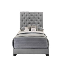 Load image into Gallery viewer, Upholstered Tufted Queen Bed Frame
