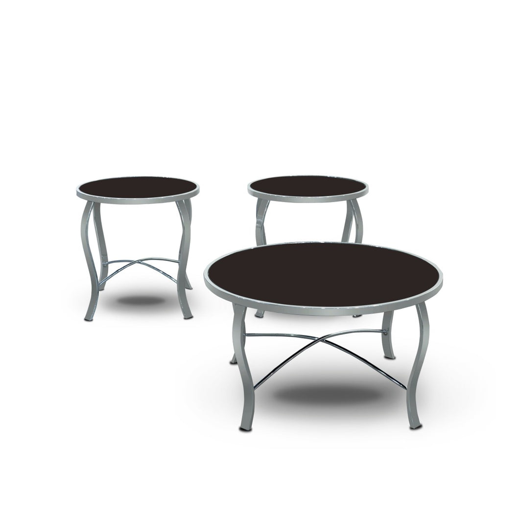 3 Piece Coffee and End Tables