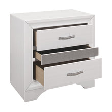 Load image into Gallery viewer, Luster Collection Hidden Drawer Nightstand
