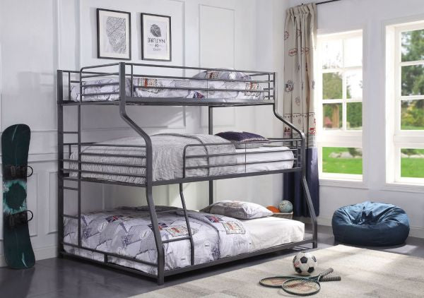 Caius Queen/Full/Twin Triple Bunk Bed