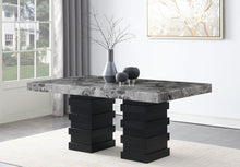 Load image into Gallery viewer, Contemporary Marble Table with 4 Chairs
