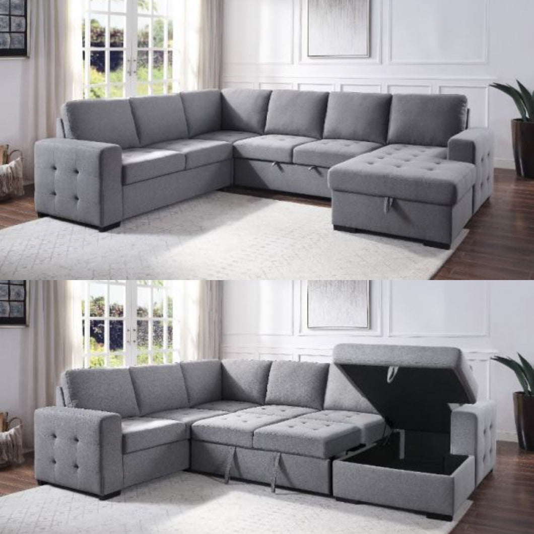 Nardo Collection  Sleeper Sectional