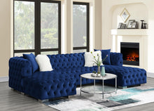 Load image into Gallery viewer, Tufted Velvet 3 Piece Sectional
