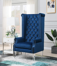 Load image into Gallery viewer, Crystal Tufted Velvet Accent Chairs
