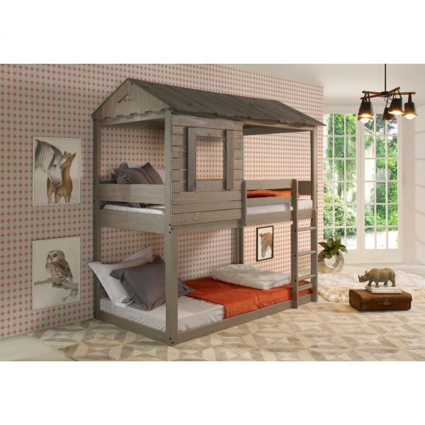 Darlene Solid Wood Bunk Beds