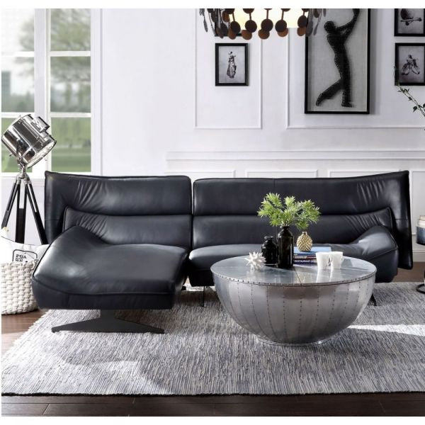 Maeko Top Grain Leather Sectional