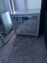 Load image into Gallery viewer, Sliverfluff  Mirrored Nightstand
