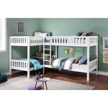 Load image into Gallery viewer, Orion Collection 4 Twin Corner Bunk Beds
