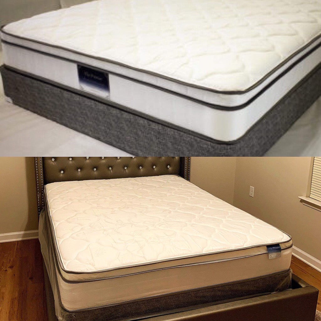 Premier Queen Euro-Top Mattress and Box Spring