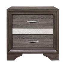Load image into Gallery viewer, Luster Collection Hidden Drawer Nightstand
