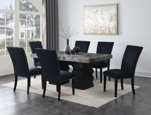 Load image into Gallery viewer, Contemporary Marble Table with 4 Chairs
