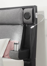 Load image into Gallery viewer, Bluetooth Queen Storage Bed with Speakers
