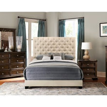 Load image into Gallery viewer, Upholstered Tufted Queen Bed Frame
