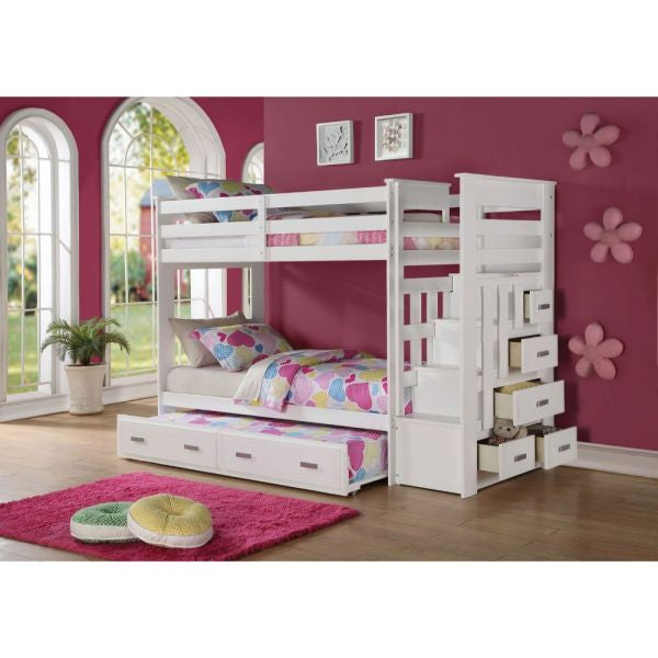 Allentown Twin Twin Trundle Bunk Bed