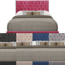 Load image into Gallery viewer, Upholstered Queen Bed Frame
