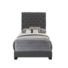 Load image into Gallery viewer, Upholstered Tufted Queen Bed Frame
