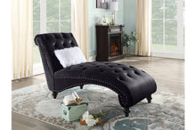 Load image into Gallery viewer, Crystal Tufted Velvet Chaise Lounges 4 Colors
